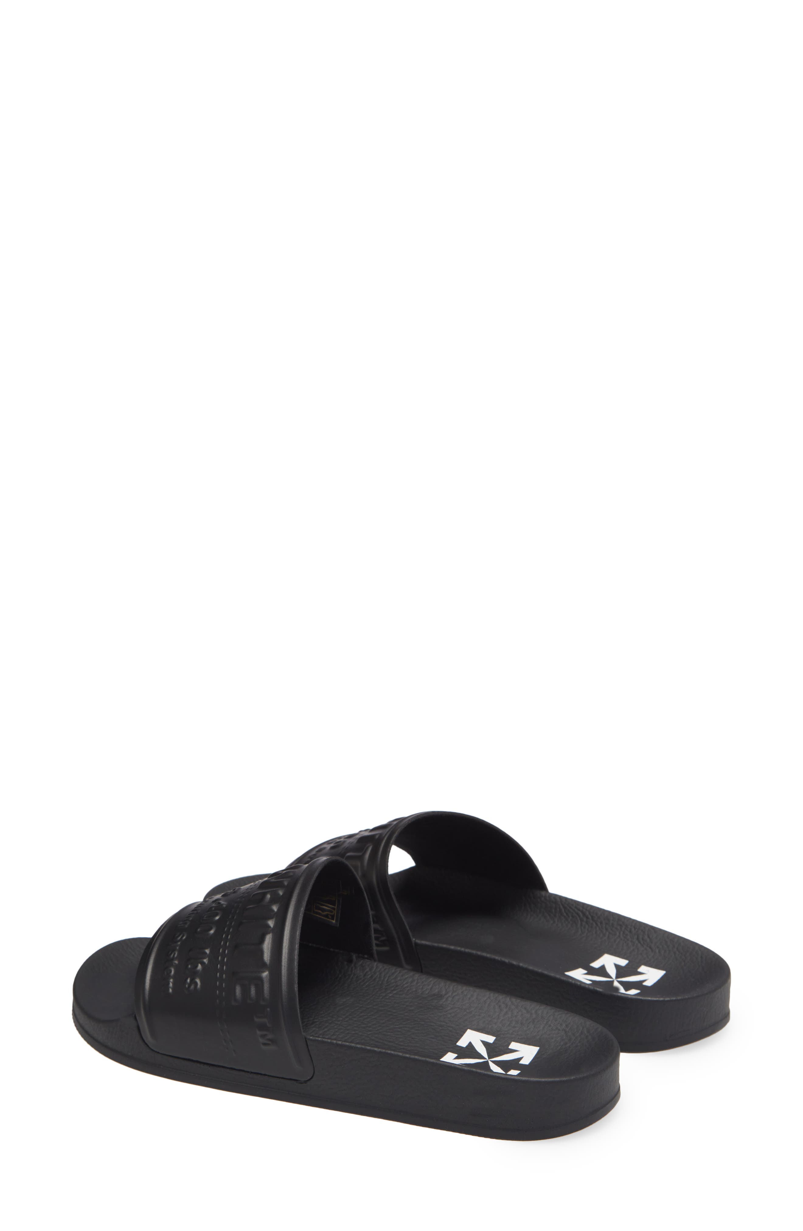 HF Slide Sandal, Alternate, color, BLACK
