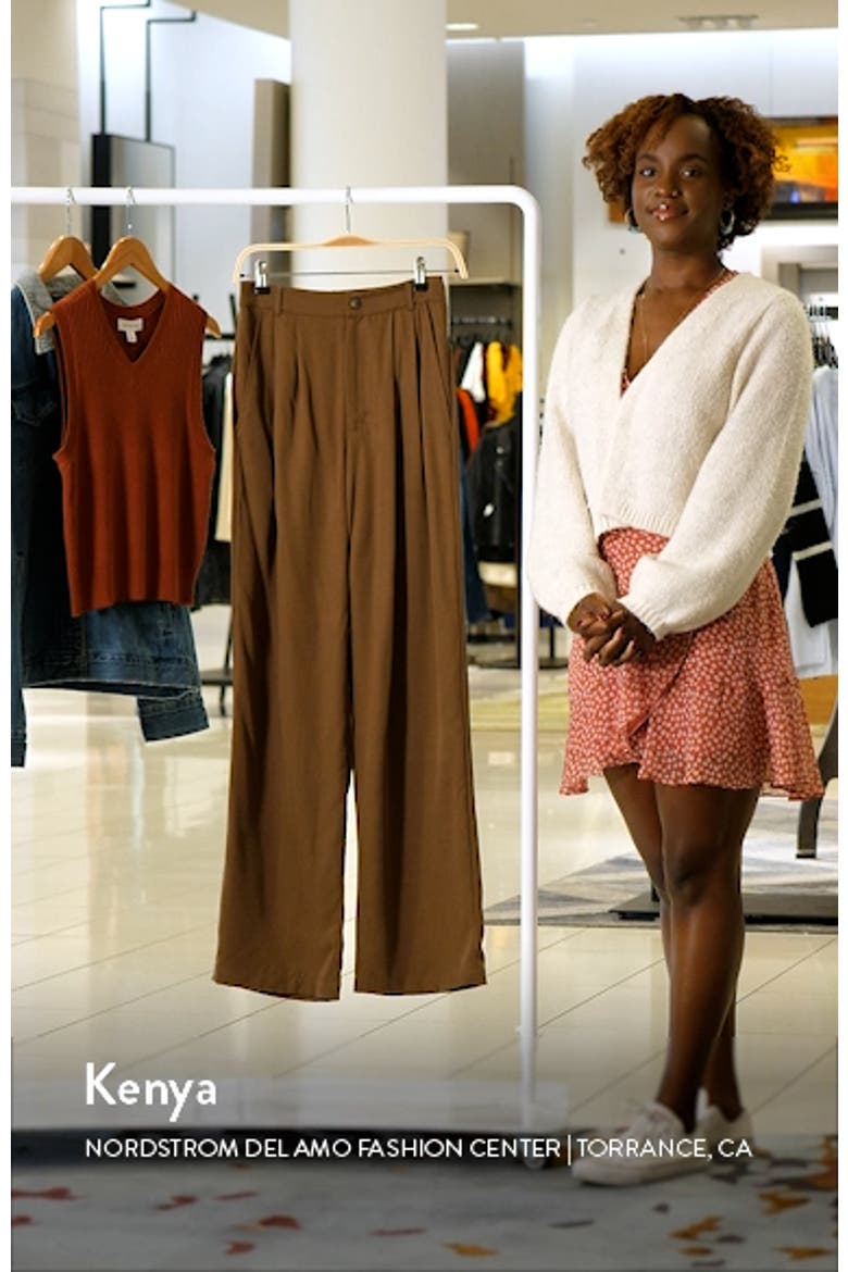 Mason High Waist Wide Leg Pants video