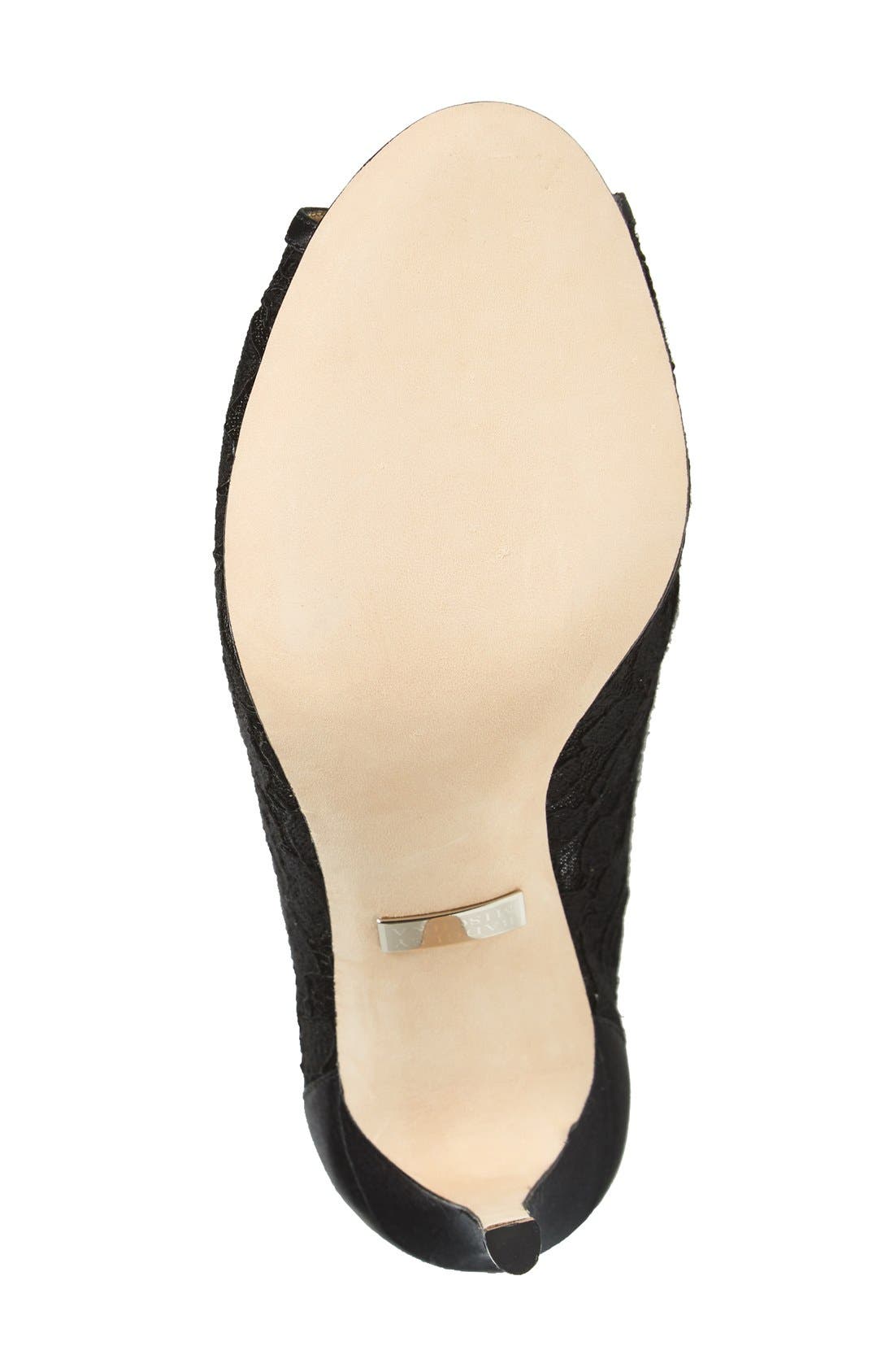 Badgley Mischka Collection Badgley Mischka 'Nerina' Lace Bootie, Alternate, color, 