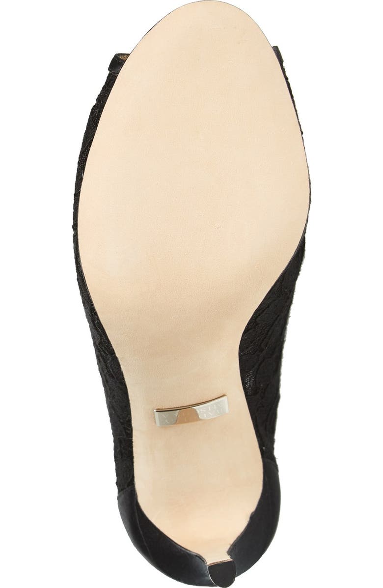 Badgley Mischka Collection Badgley Mischka 'Nerina' Lace Bootie, Alternate, color,