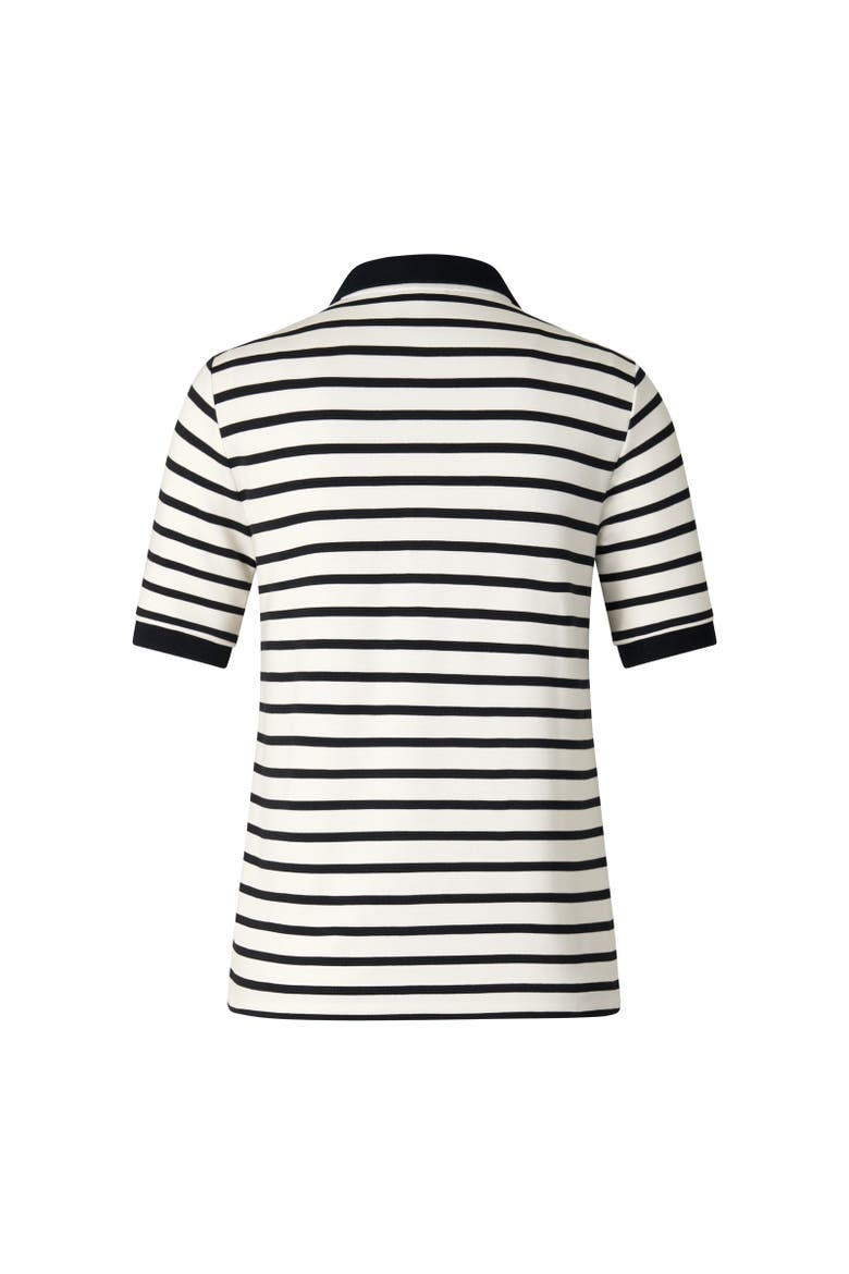 Polo Shirt Rea, Alternate, color, Black/white