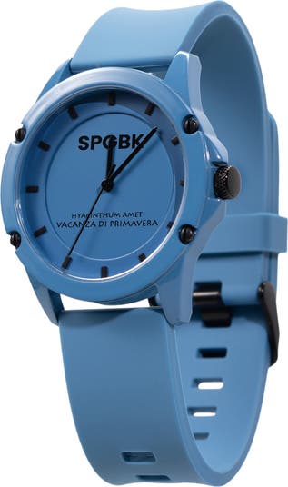 Westover Silicone Strap Watch, 34.5mm