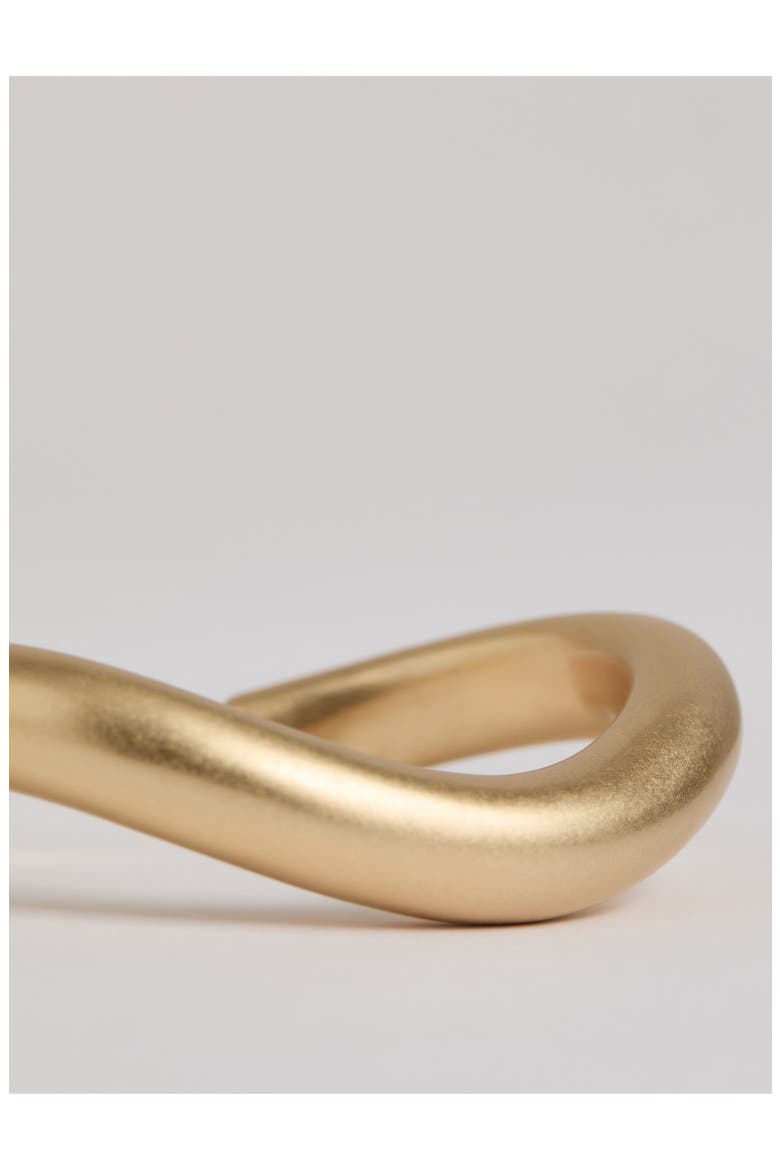 Freida Wave Cuff Bracelet, Alternate, color, GOLD TONE