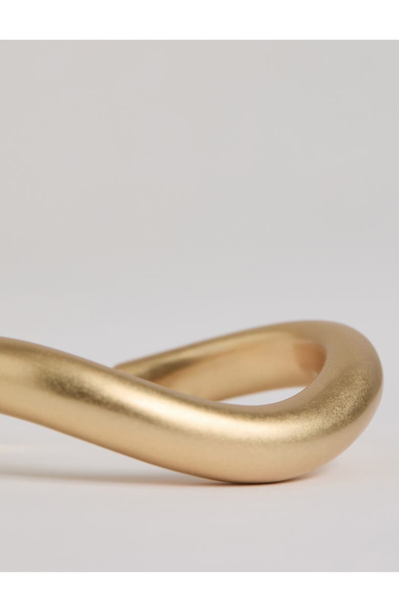 Reiss Freida Wave Cuff Bracelet, Alternate, color, Gold Tone