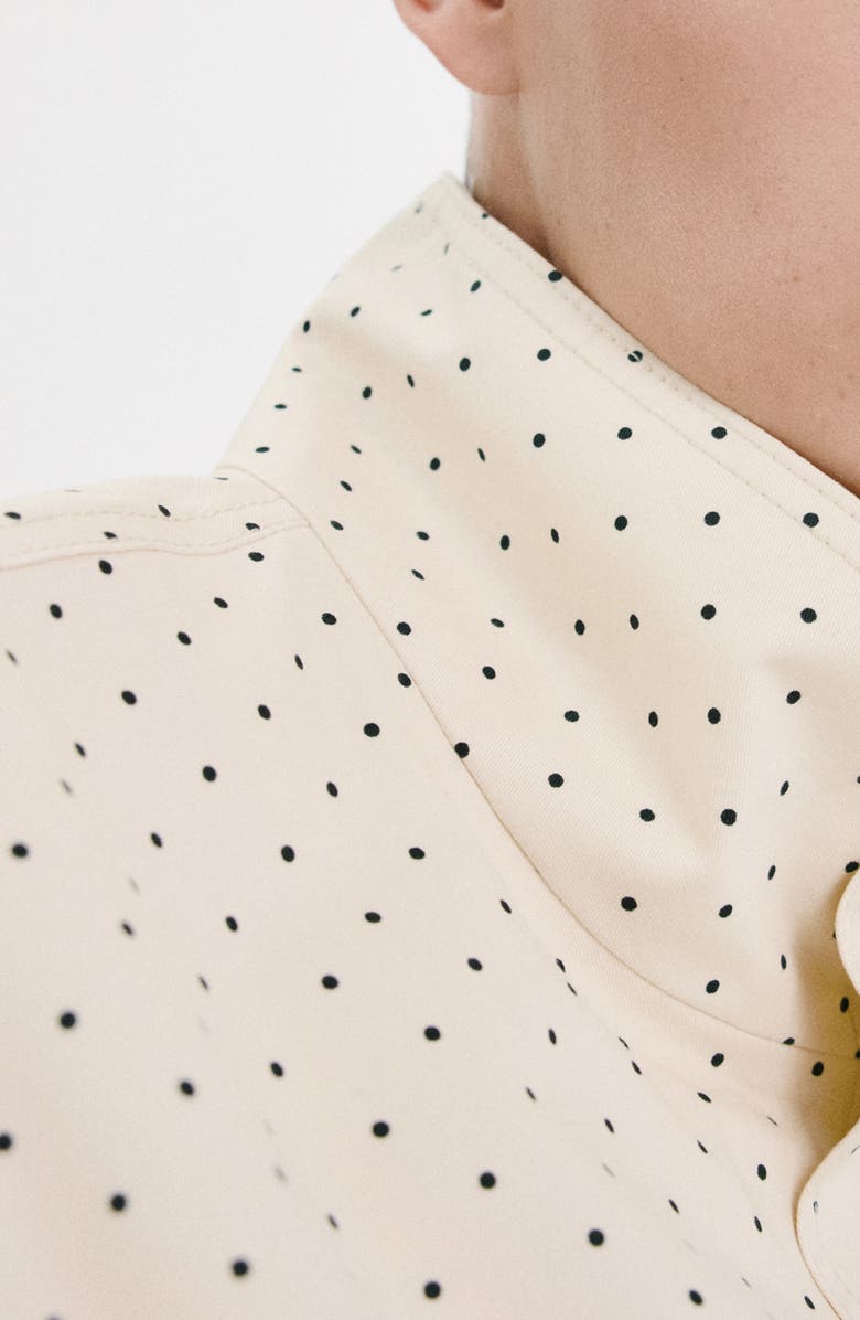 MANGO Chaqueta Dots Jacket, Alternate, color, Ecru