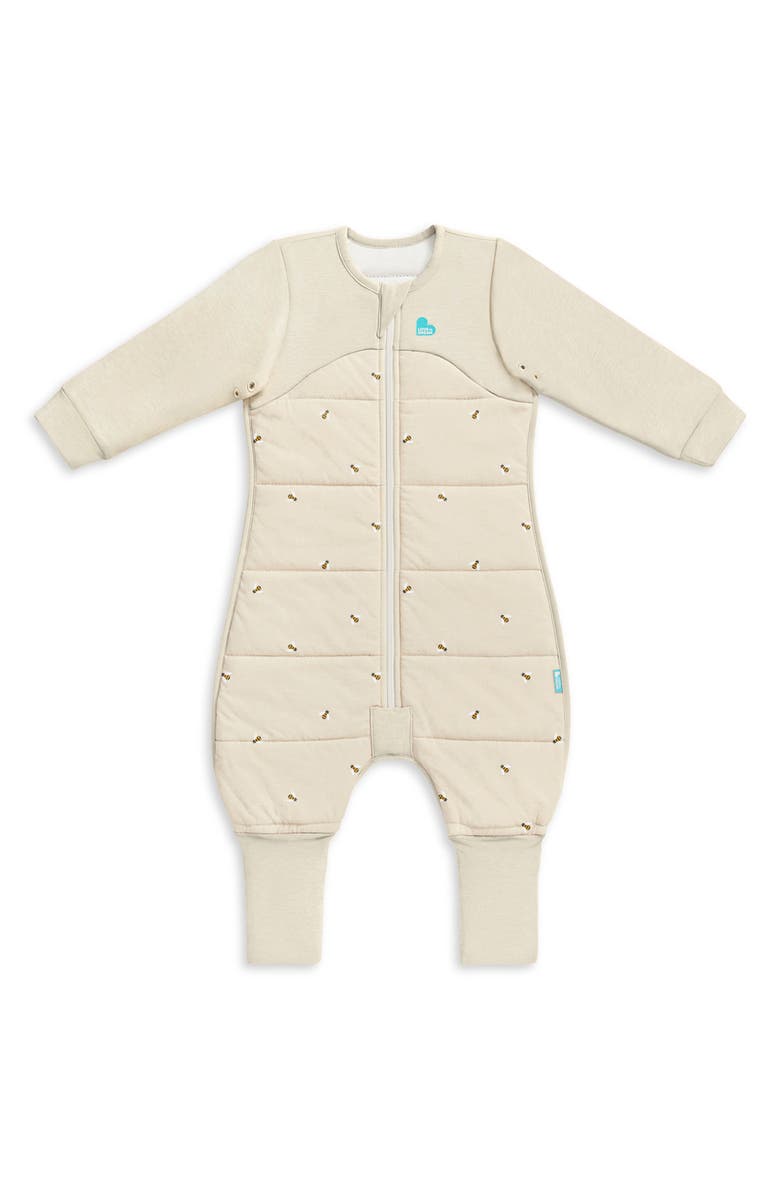 LOVE TO DREAM Long Sleeve Extra Warm 2.5 TOG Sleep Suit, Main, color, Oat