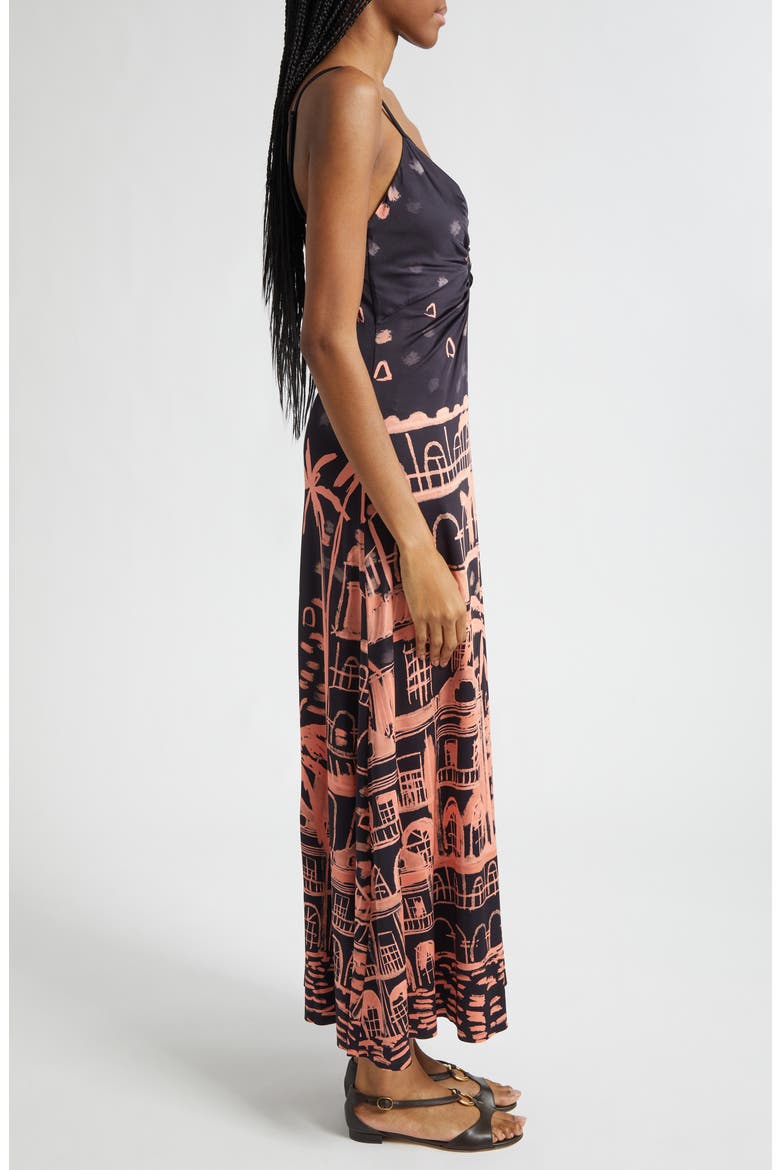 Johanna Ortiz Nuestra Tierra Landscape Print Cutout Shiny Jersey