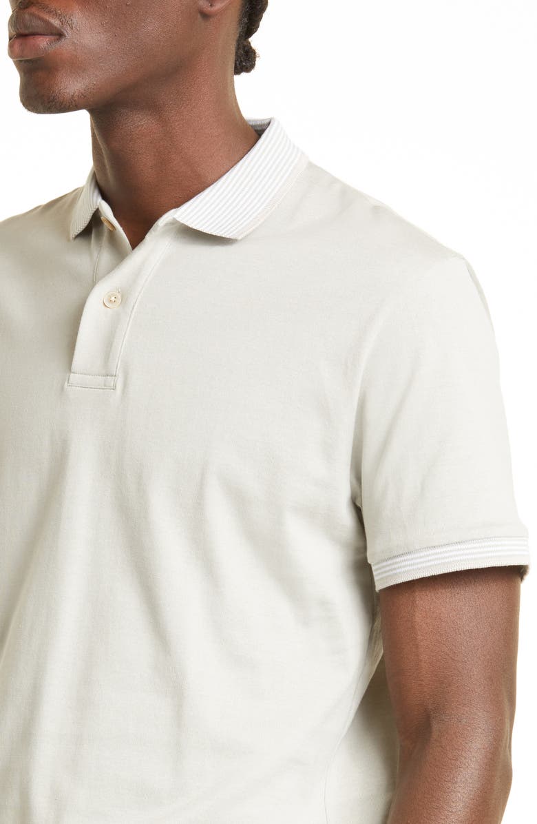 Eleventy Giza Cotton Polo, Alternate, color, 