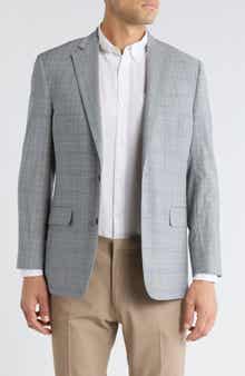 Brooks Brothers Plaid Wool Blend Blazer