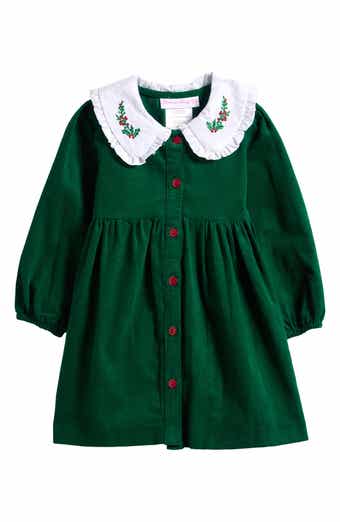 Holly Peter Pan Collar Corduroy Dress