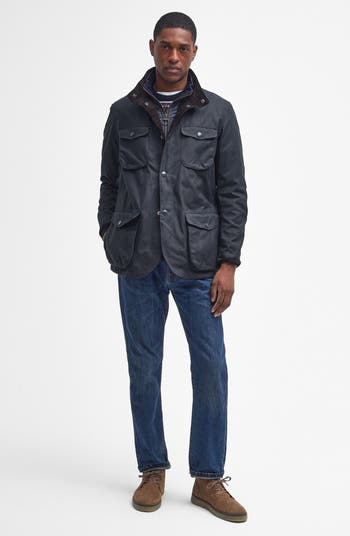 Barbour Ogston Water Resistant Waxed Cotton Jacket | Nordstrom
