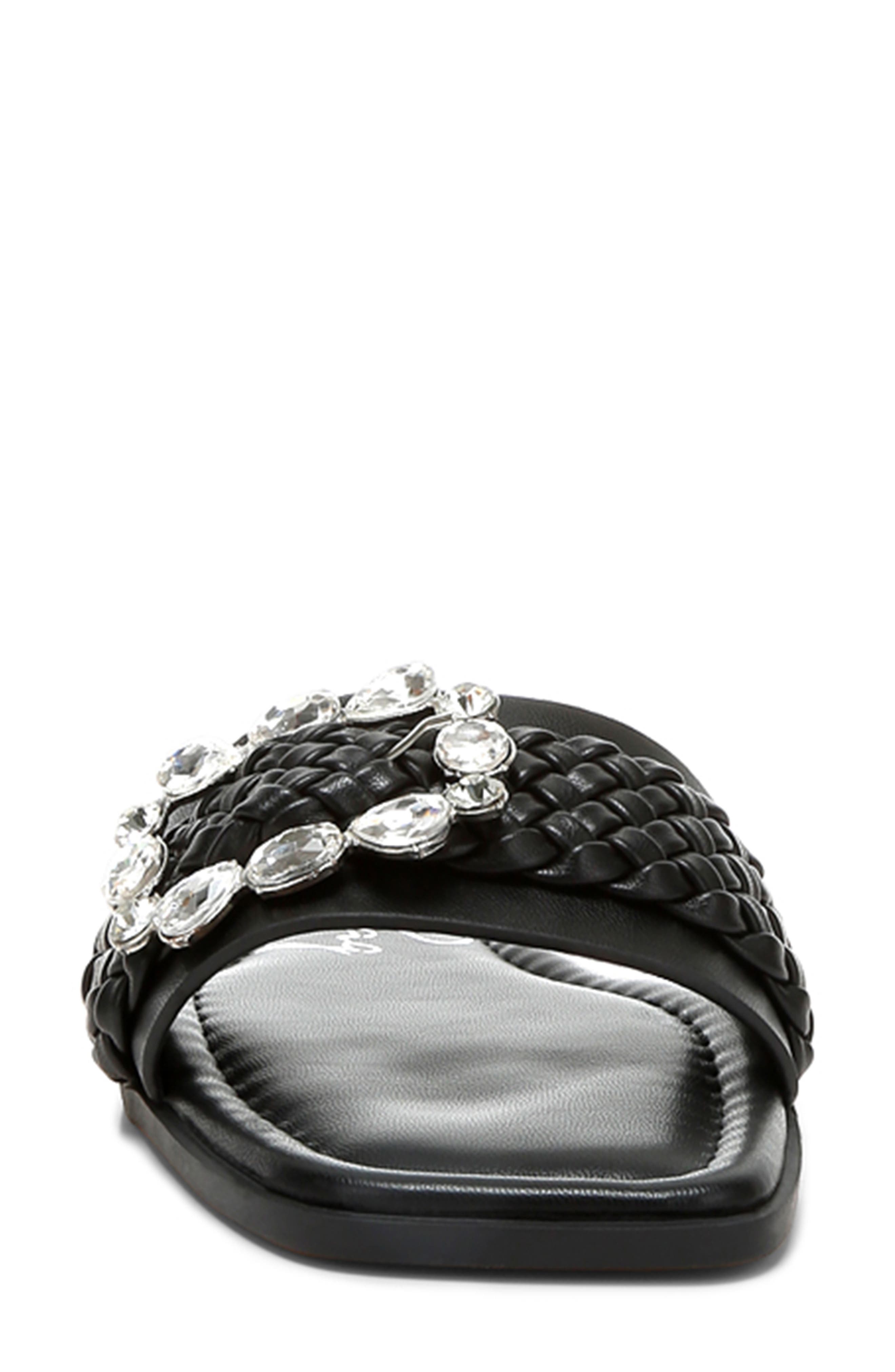 LONDON RAG Hazbin Slide Sandal, Alternate, color, Black