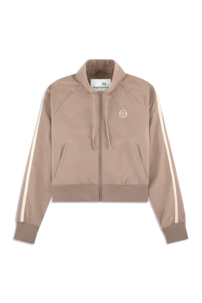 Pippa Track Jacket, Alternate, color, TAUPE GREY
