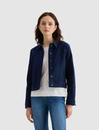 HOBBS LONDON Selborne Boxy Cropped Denim Jacket