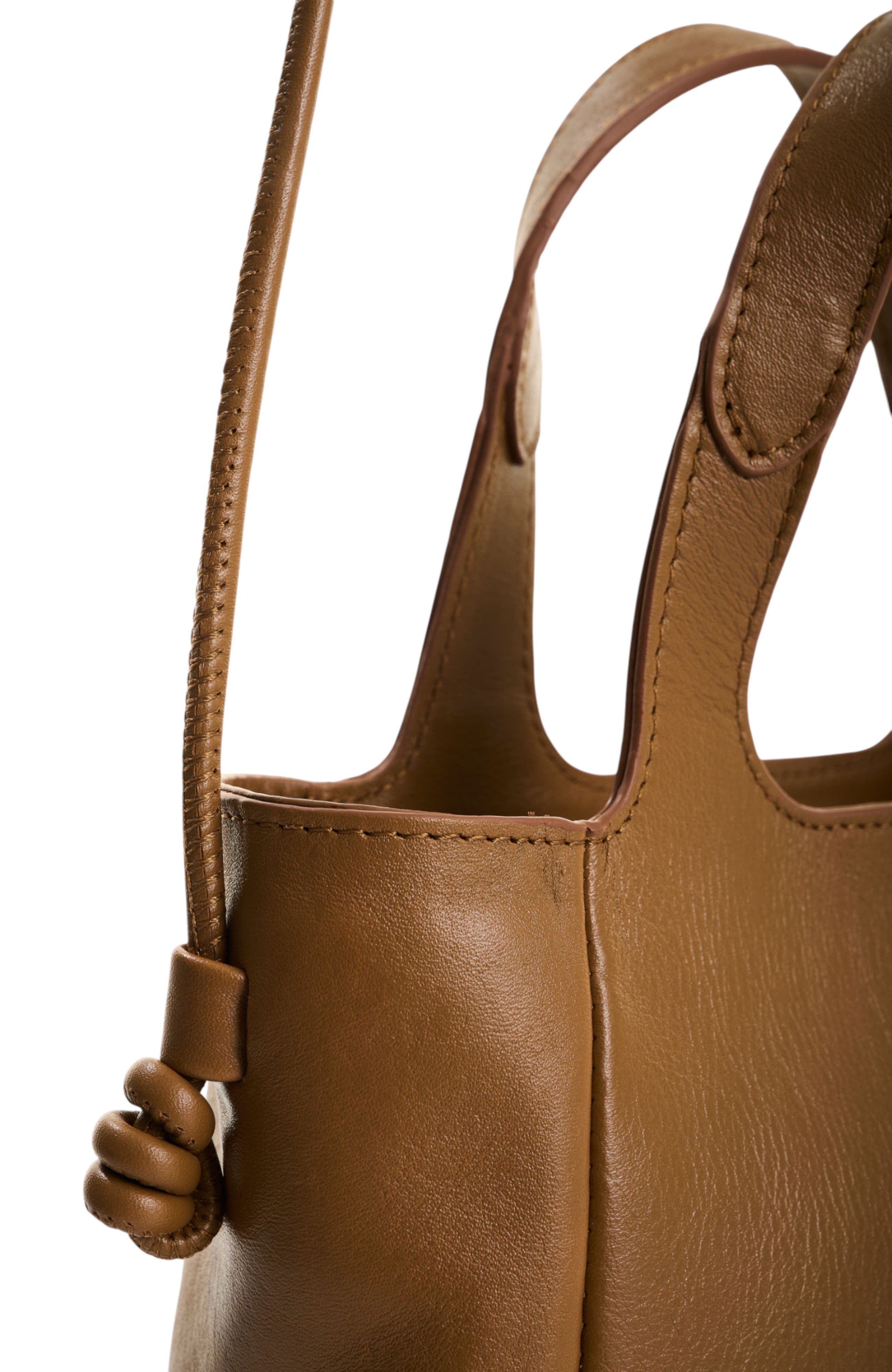 Velez Ailana Leather Crossbody Bag, Alternate, color, Honey