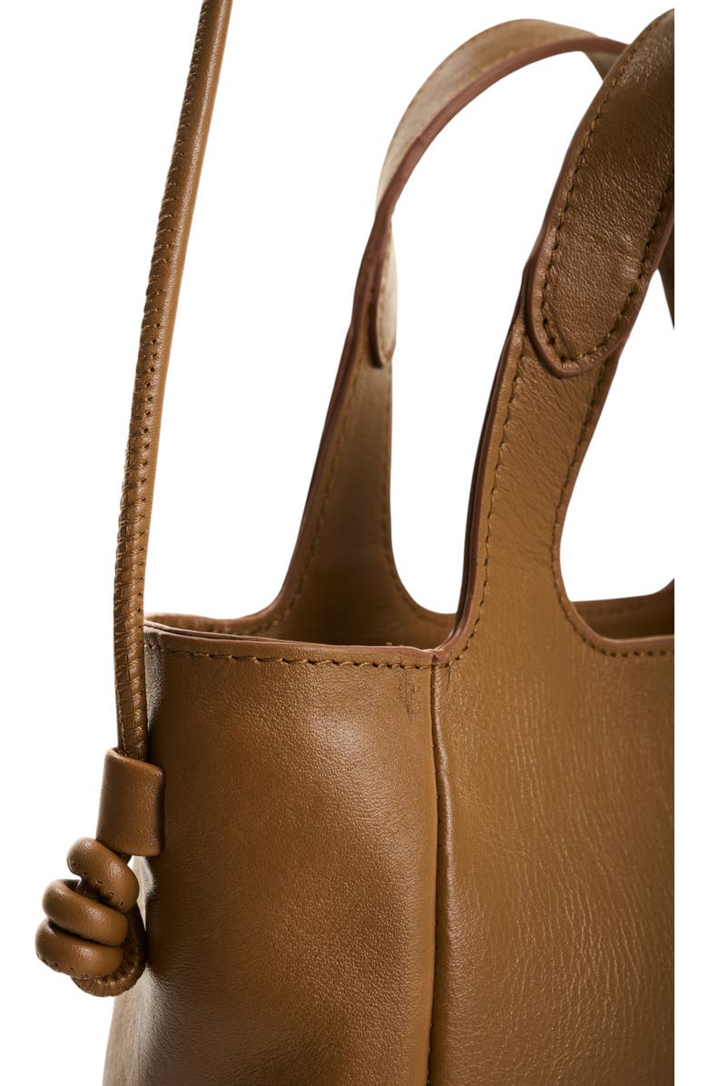 Velez Ailana Leather Crossbody Bag, Alternate, color, Honey