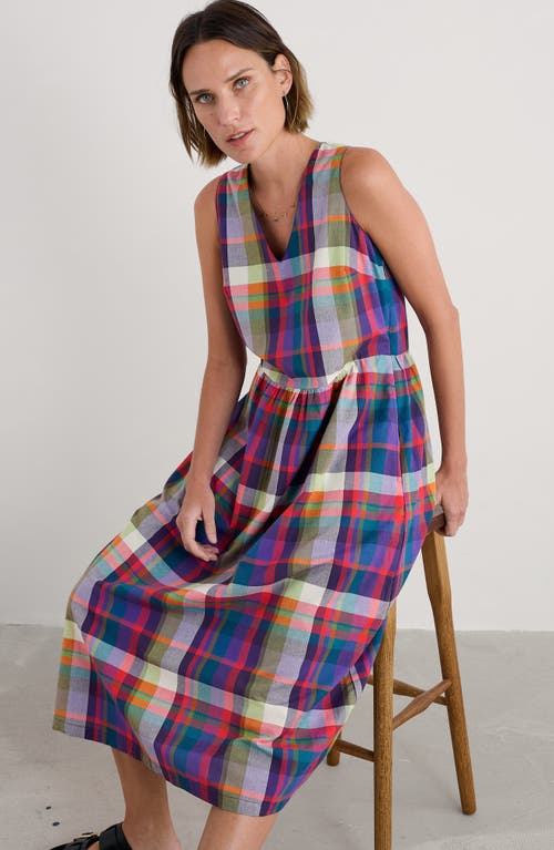 Seasalt Cornwall Lowland Heather Sleeveless Organic Cotton Dress
