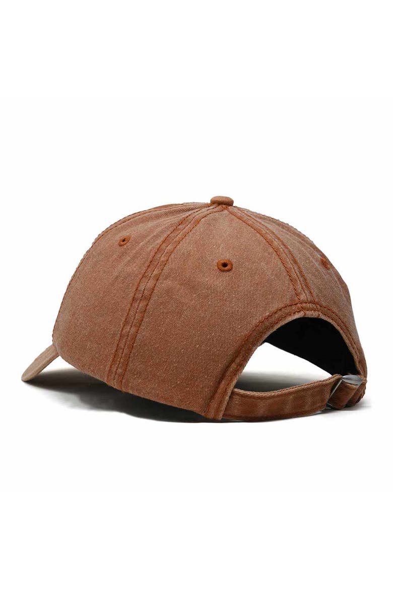 Mens Lil Alien Cotton Dad Cap, Alternate, color, Washed Orange