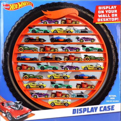 Hot Wheels Collectors Display Case, Holds 50 Cars