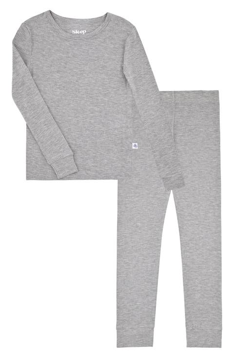 Kids' Solid Long Pajamas (Toddler, Little Kid & Big Kid)