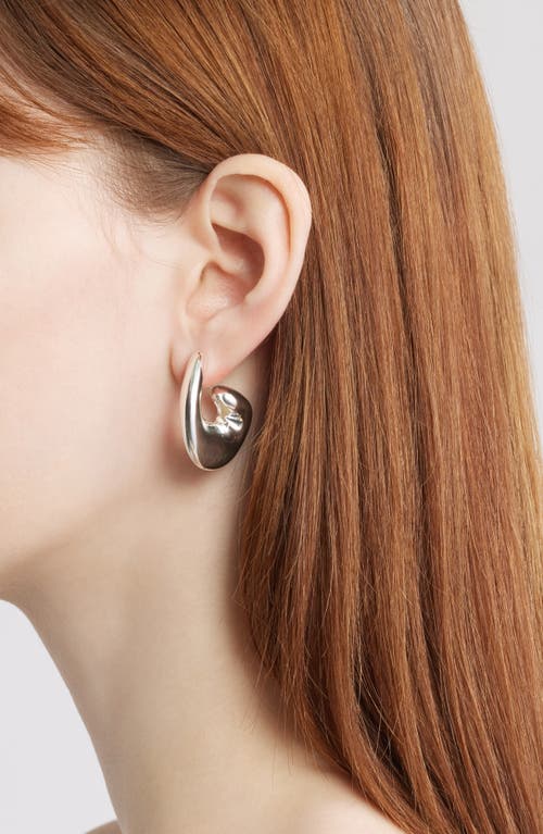 Jenny Bird Gigi Hoop Earrings In High Polish Silver