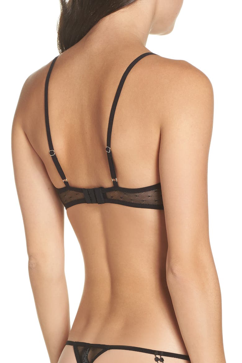 Jewel Fringe Bralette, Alternate, color, BLACK