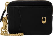 COACH Refined Leather Card Case