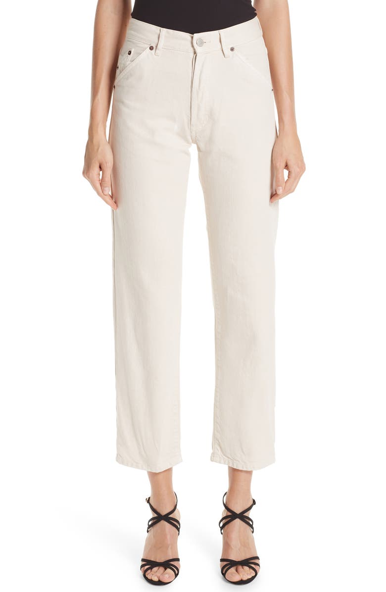 Jacquemus Le Jean Crop Jeans, Main, color,