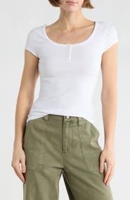 Abound Short Sleeve Henley T-Shirt