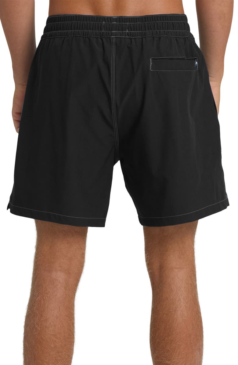 Billabong Lineup Solid LB Board Shorts, Alternate, color, Black