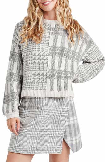 Splendid Elliott Mixed Plaid Sweater