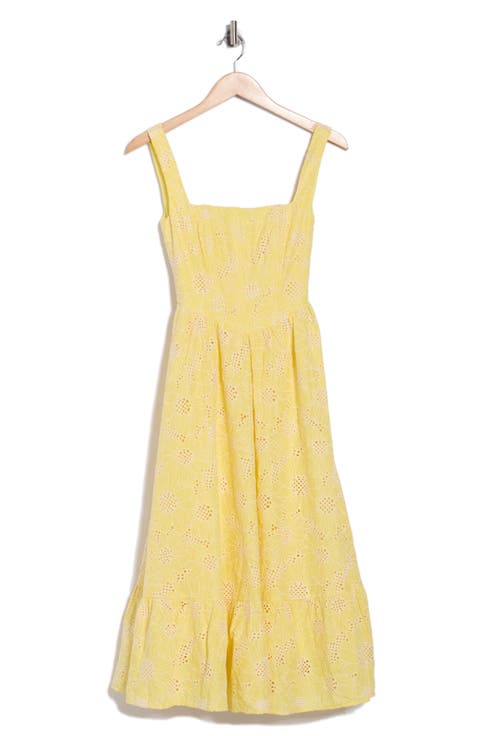 Eloise Eyelet Midi Dress