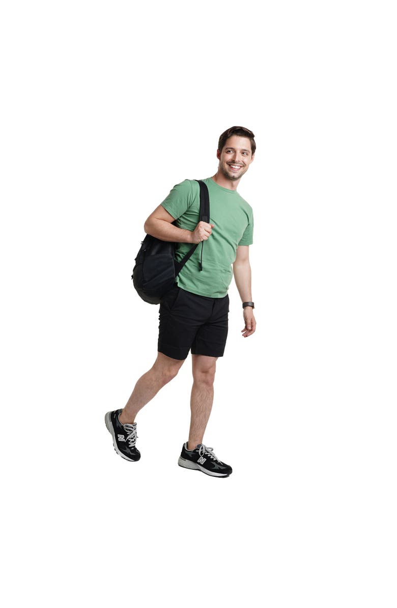 Peter Manning Tech Shorts, Alternate, color, Black