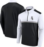 FANATICS Men's Fanatics Black Chicago White Sox Unstoppable Quarter-Zip Top