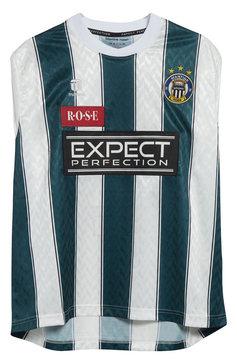 Martine Rose Twist Sleeve Football Top, Alternate, color, 