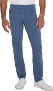 Liverpool Regent Relaxed Straight Leg Twill Pants