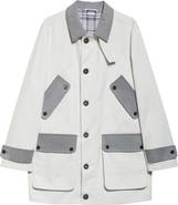 Thom Browne Mixed Media Field Jacket