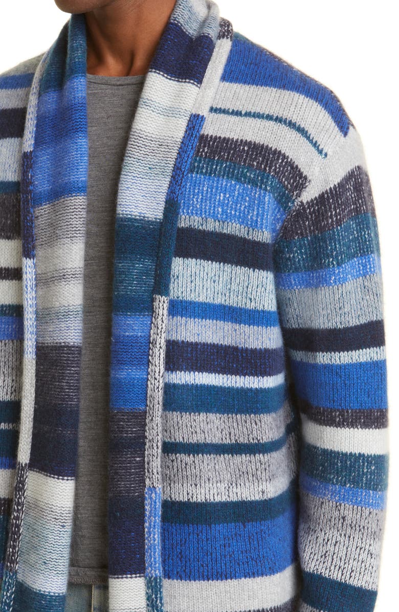 The Elder Statesman Italy Cashmere Smoking Jacket, Alternate, color,