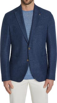 Jack Victor Hampton Solid Knit Wool & Linen Blend Sport Coat