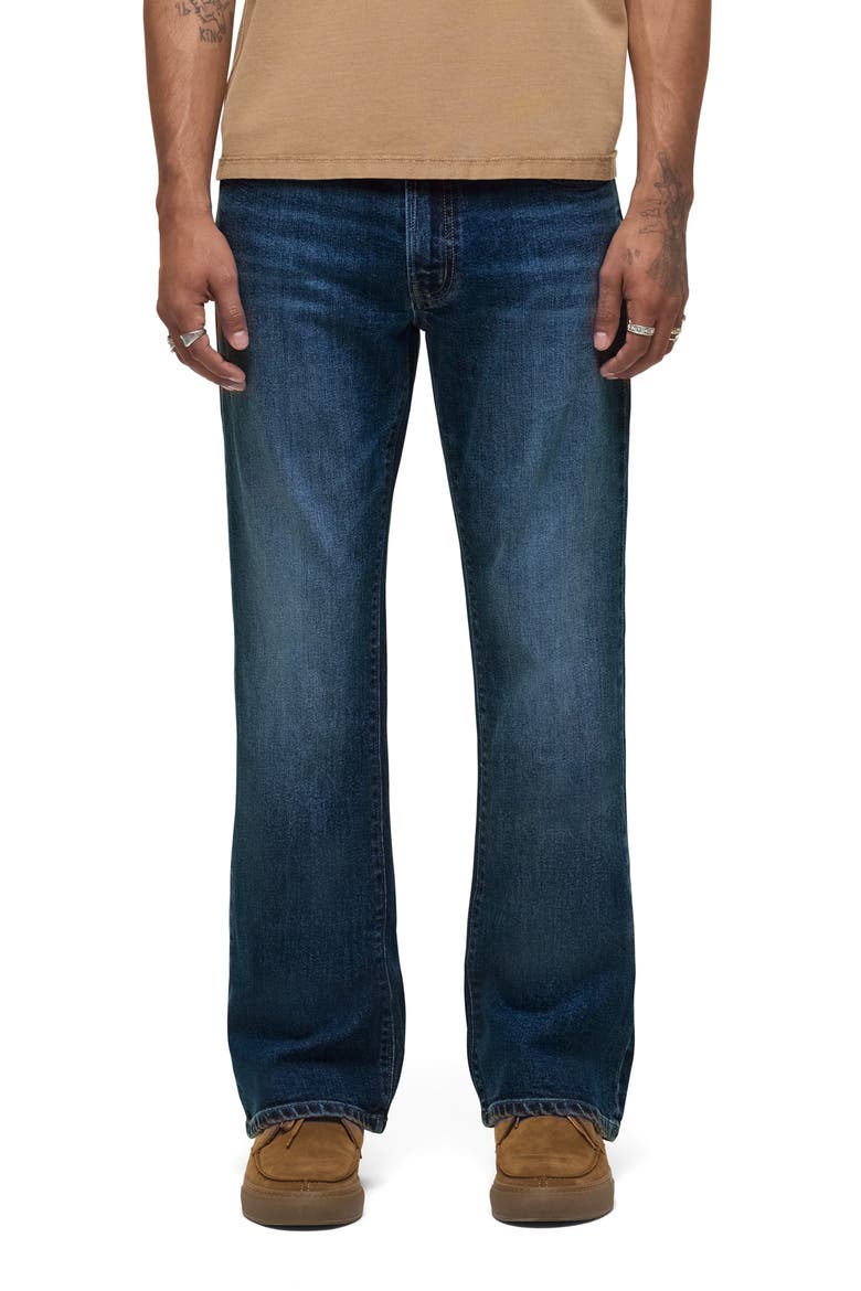 Walker Kick Flare Jeans, Main, color, SCARLATTI