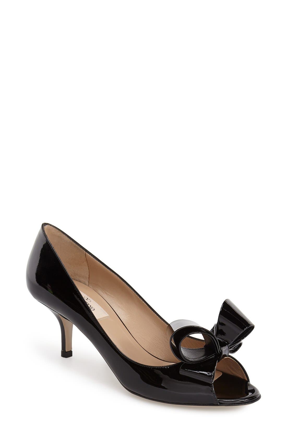 Valentino Garavani Couture Bow Pump, Main, color, 