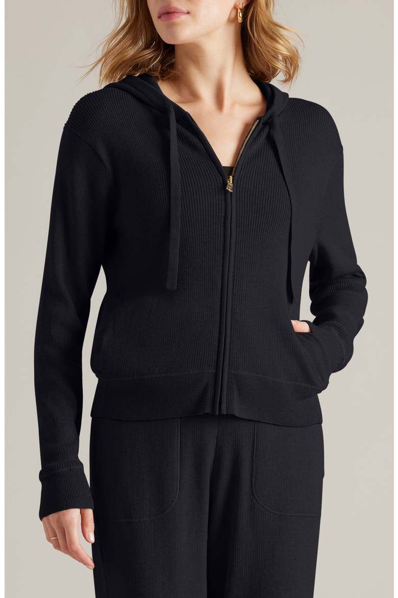 Daybreak Sweater Hoodie, Main, color, BLACK
