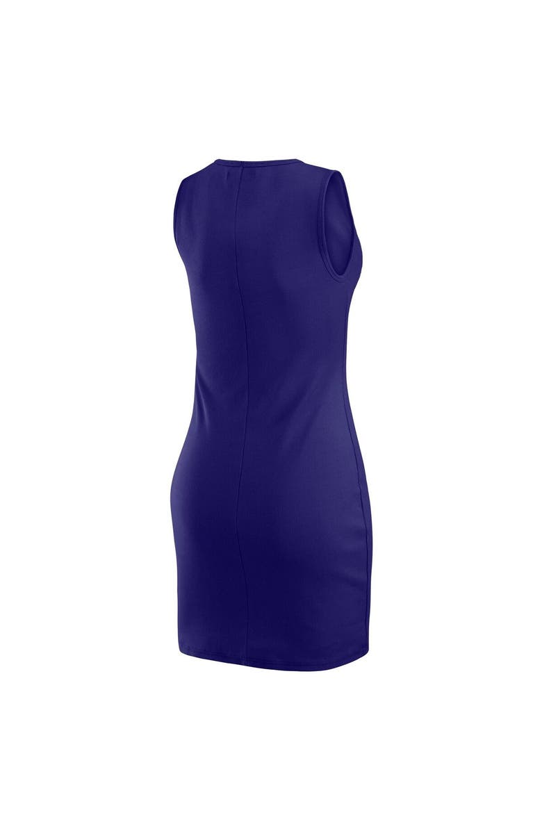 WEAR by Erin Andrews Women's WEAR by Erin Andrews x Gracie Hunt Purple Baltimore Ravens Ribbed Tank Dress, Alternate, color, Purple