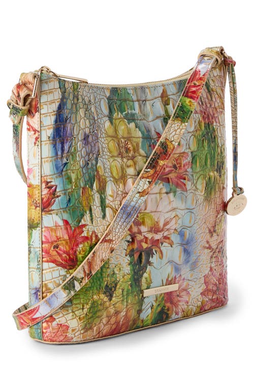 Brahmin Katie Croc Embossed Leather Crossbody Bag