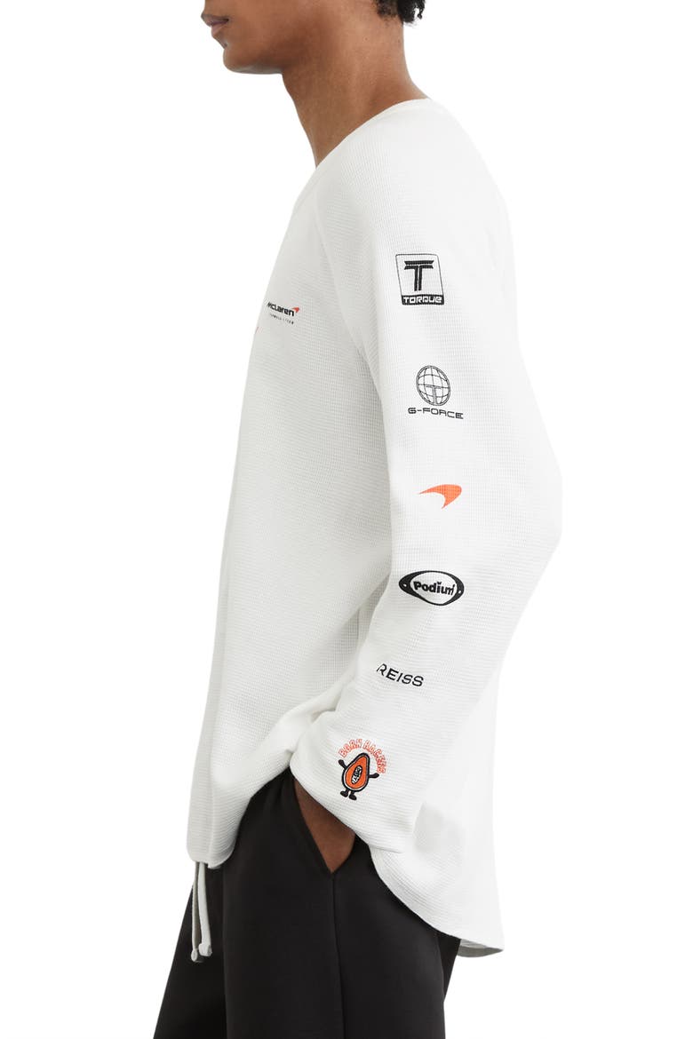 Kruz Thermal Graphic Long Sleeve T-Shirt, Alternate, color, WHITE
