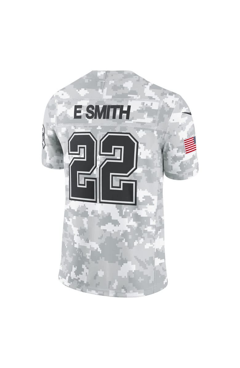 Nike Men's Nike Emmitt Smith Arctic Camo Dallas Cowboys 2024 Salute to Service Retired Player Limited Jersey, Alternate, color, 