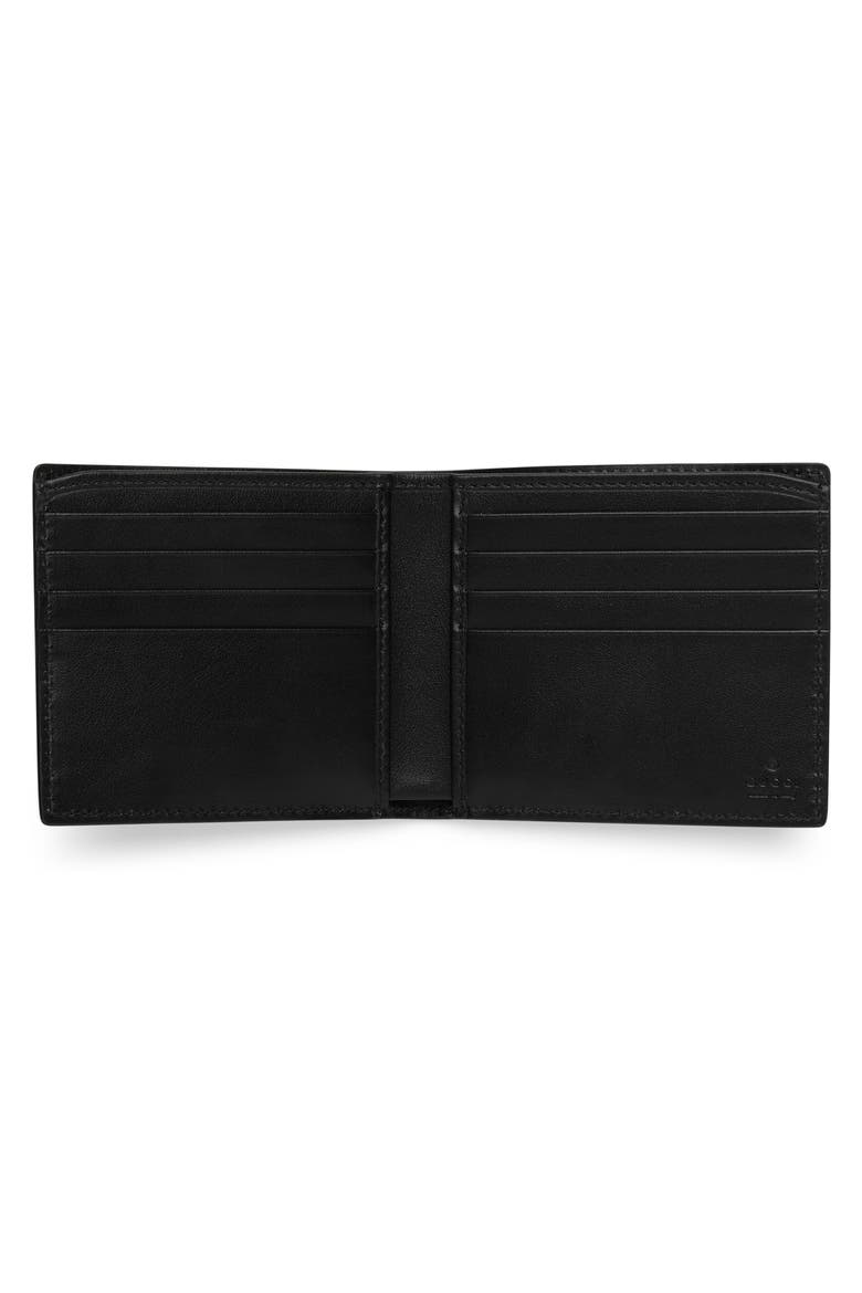 Blade Embroidered Wallet, Alternate, color, BLACK
