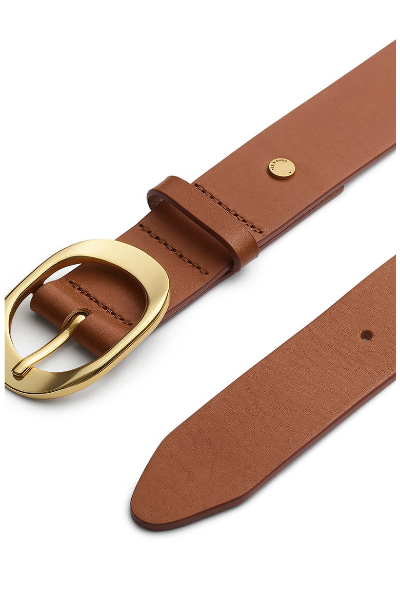 Vera Leather Belt, Alternate, color, CINNAMON