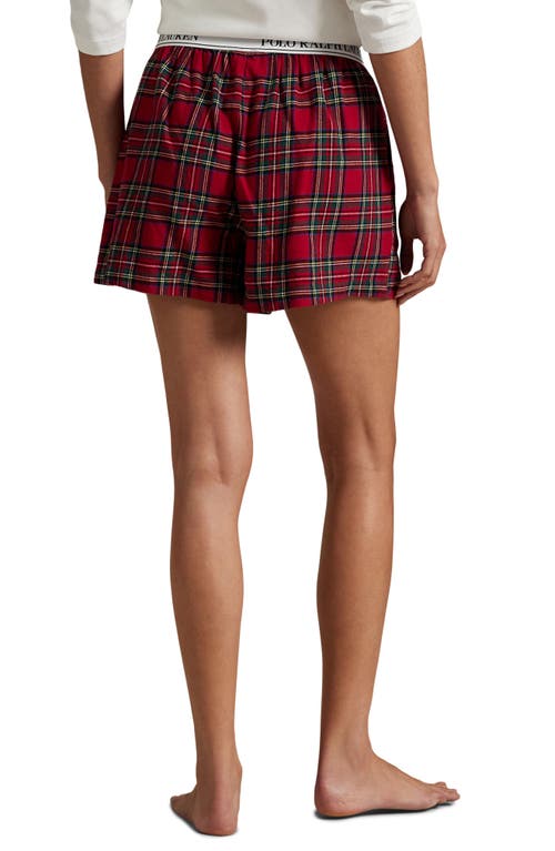 Polo Ralph Lauren Assorted 2-pack Cotton Boxer Pajama Shorts In Red