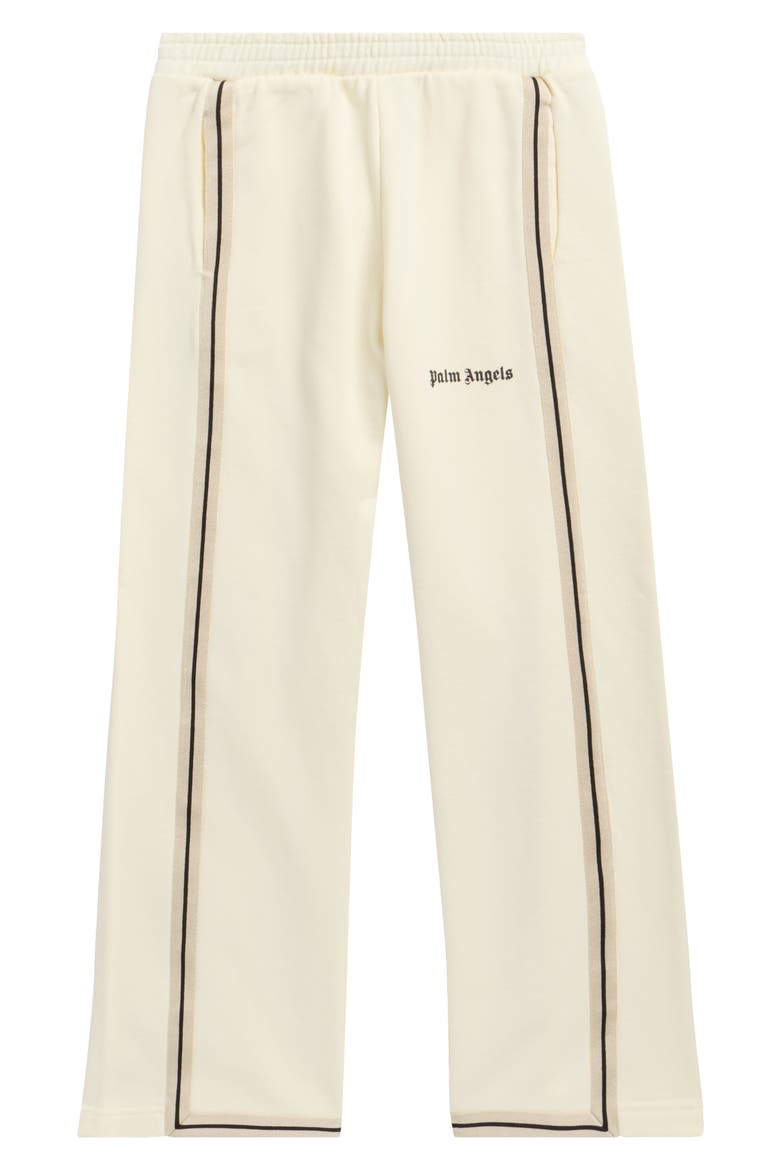 Kids' Logo Track Sweatpants, Main, color, BUTTER BLACK